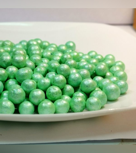 פנינים מטאלי ירוק 60 גרם