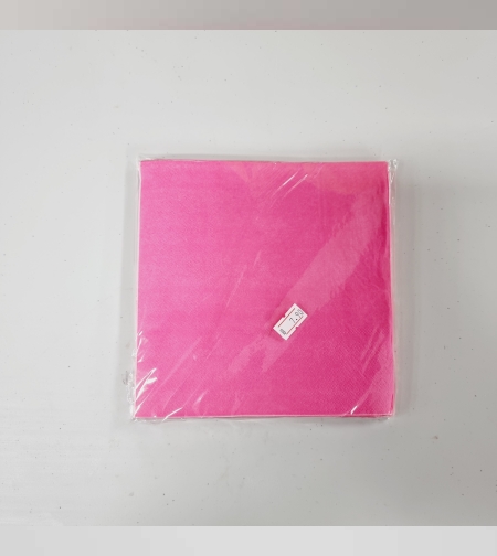 מפיות ורוד פוקסיה 33*33 20 יח'