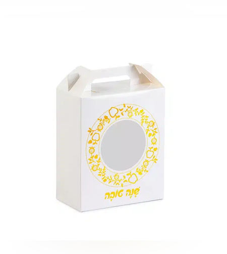 קופ' קרטון חלון שנה טובה 18/15/8 ס