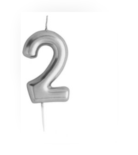 נר מספר כסף מבריק , ספרה 2