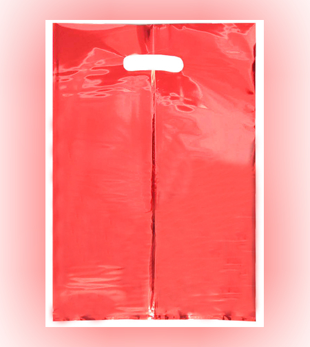 שקיות הפתעה מטאלי (10יח') אדום