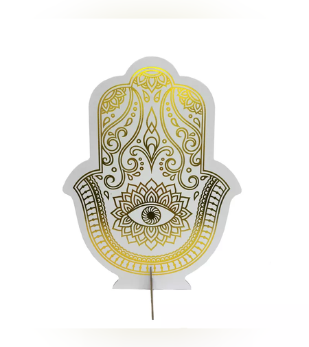 מרכז שולחן בצורת חמסה ג.32 ס