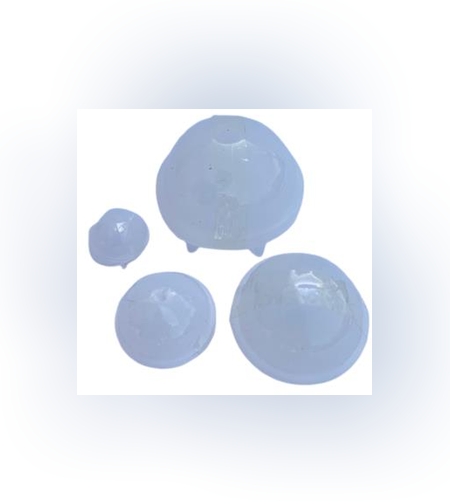 064G - סט 4 תבניות להכנת כדורים לשוקולד בקטרים 2,3,4,5 0״מ