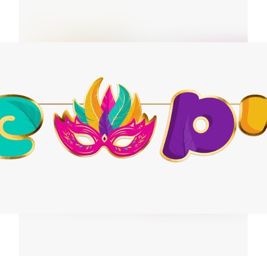 ‏19- שרשרת אותיות פורים שמח