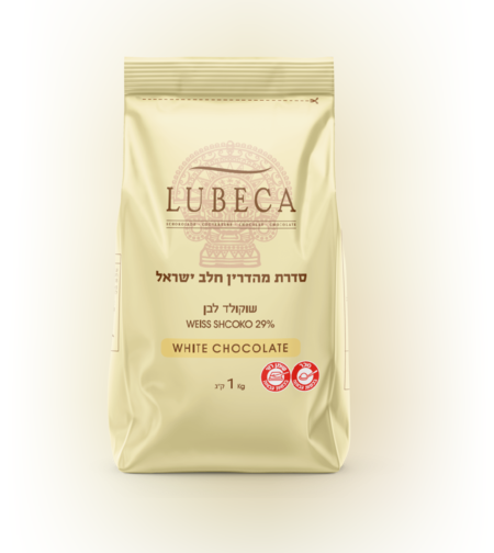 מטבעות שוקולד מריר לובקה 60% 1 ק'ג