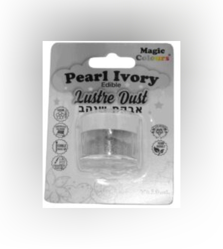 אבקת איבוק נוצצת - שנהב - פרל