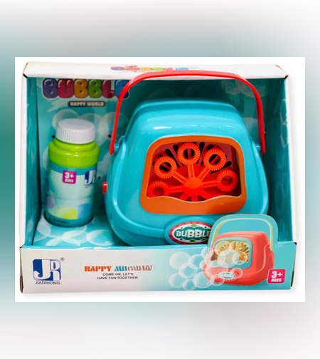 מכונת בועות סבון על סוללות 10*13 בקופסא