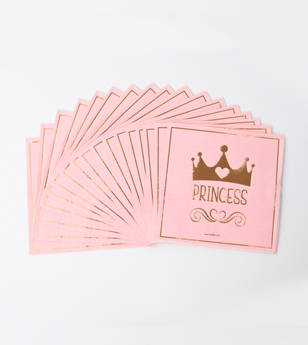 מפיות נייר 16 יח' סט נסיכה מבריק