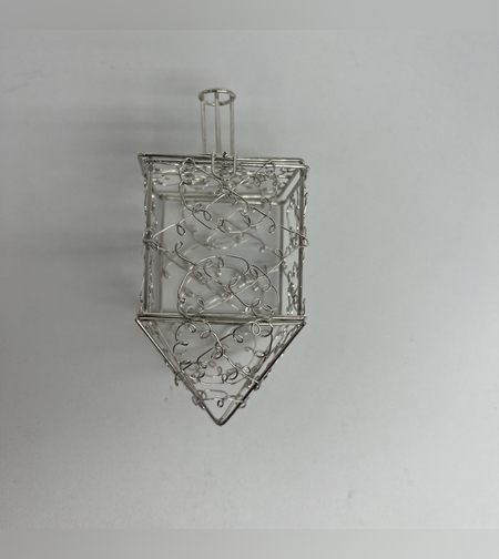 סביבון מתכת רשת 5.8/5.8/13.50 ס