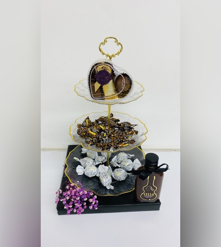 משלוח מנות מארז סטנד שלש קומות