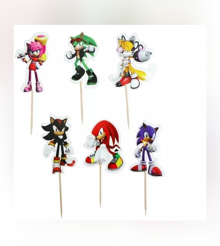 סוניק - טופרים קיסמים 11 סמ / מארז 10 יח