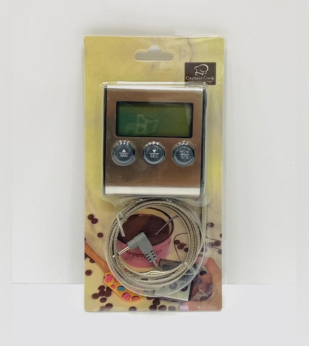 277 - מד טמפרטורה מנירוסטה עם חוט