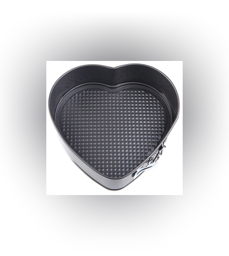 תבנית לב קפיץ טפלון קוטר 20 גובה 6.5 ס