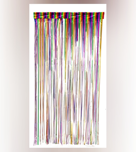 וילון צבעוני כ - 1*2 מטר