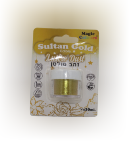 אבקת איבוק נוצצת - זהב סולטן Magic Colours