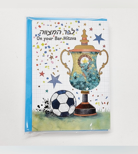 כ'ב פאייטים בר מצוה גביע