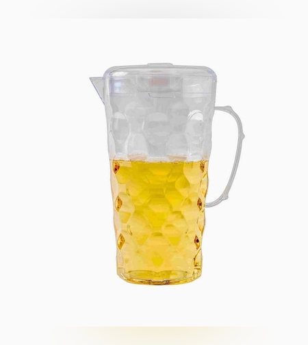 קנקן פלסטיק + מכסה - 1.8 ליטר