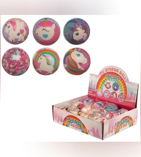 כדור ספוג חד קרן 12 יח במארז - 6.3 סמ