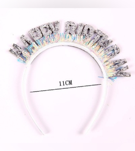 קשת HB נצנצים - כסף