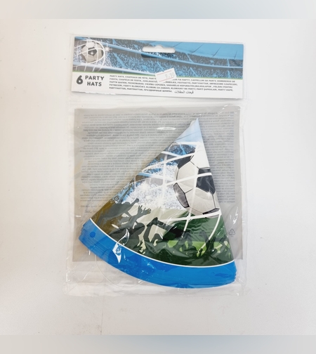 כובע מסיבה 6יח-אוהדי כדורגל