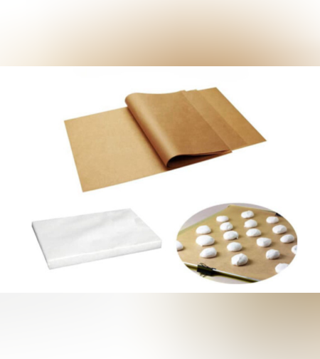 נייר אפיה פרגמנט איכותי חום 60X40 (25 יח')