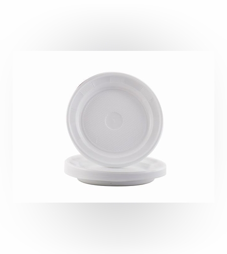 צלחת 7״ לבן (50 יח׳) - 4 ב 10₪