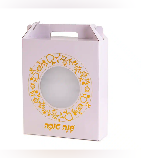 קפ' קרטון חלון שנה טובה 30/25/9 ס