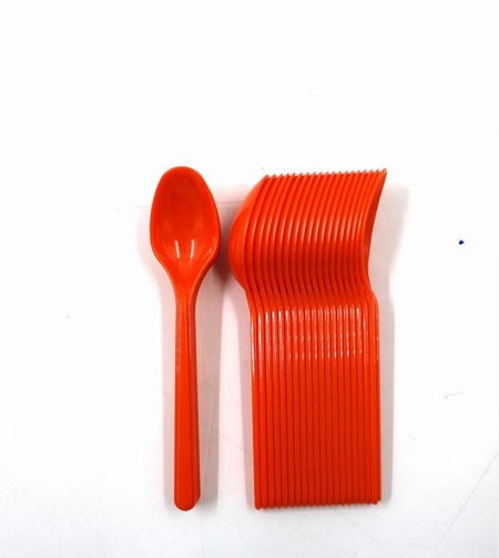 כפית (25 יח') כתום - קרנבל