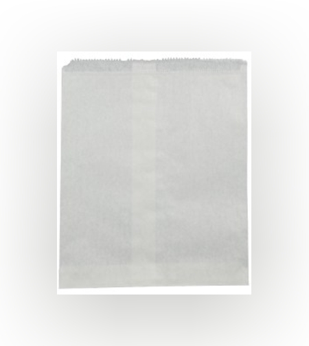 שקית נייר סנדוויץ לבנה 17*25, 50 יח'