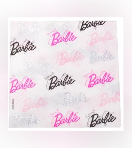 מפיות נייר מרובעות 20 יח - ברבי