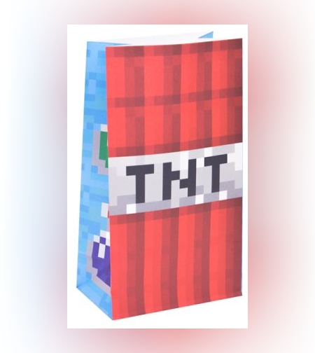 שקית נייר 6 יח' - משחק מפוקסל