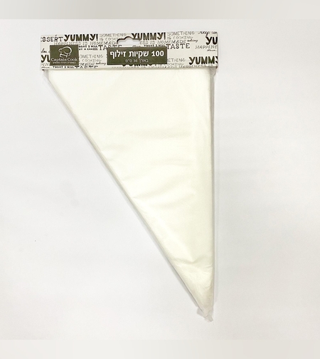 060C - מאה שקיות זילוף חד פעמיות בינוניות 36 0״מ