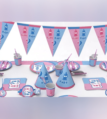 בן בת - שרשרת דגלונים 3 מטר