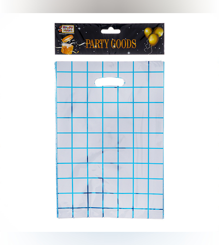 שקיות הפתעה מטאלי משובץ (10יח') - כחול