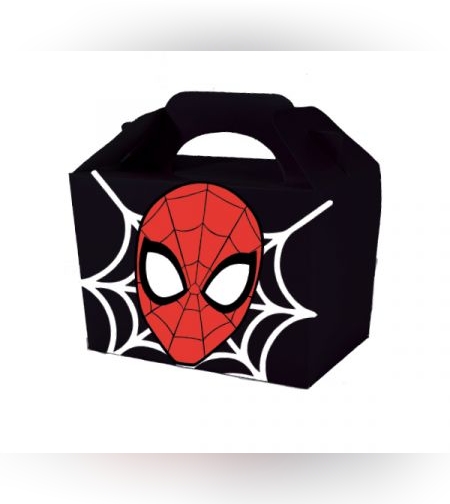 לאנץ בוקס קרטון 6 יח- ספיידרמן