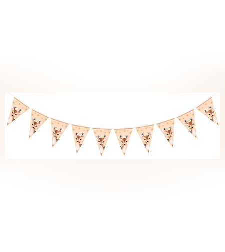 שרשרת דגלים איילה 3 מ'