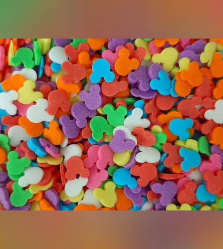 סוכריות לקישוט מיקי מאוס צבעוני 60 גר'