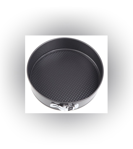 תבנית עגולה קפיץ טפלון קוטר 20 גובה 6 ס