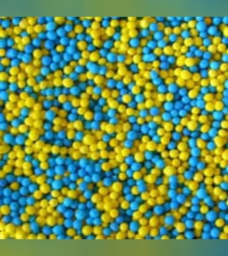 סוכריות מזרה כחול צהוב 100 גר'