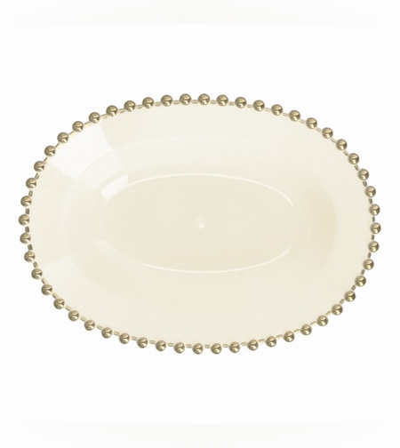 אובלי PEARL פרל קרם-זהב (10 יח')