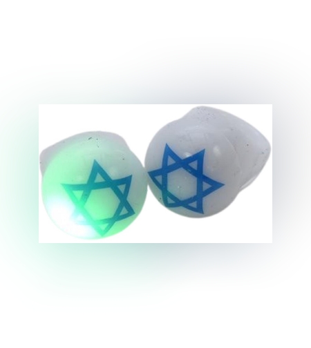 טבעת סיליקון דגל ישראל