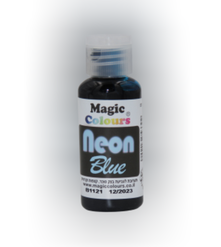 צבע ג'ל ניאון - כחול