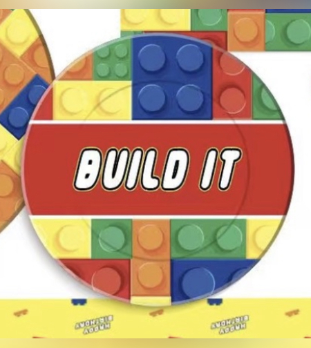 סט לגו - צלחת נייר 7