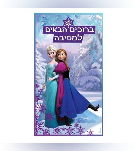 כרזה לדלת פרוזן