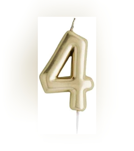 נר מספר זהב מבריק , ספרה 4