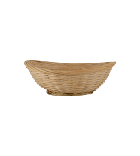 סלסלת קש אובלית - קוטר 25 ס