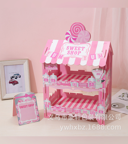 סט דוכן גלידה לעיצוב שולחן