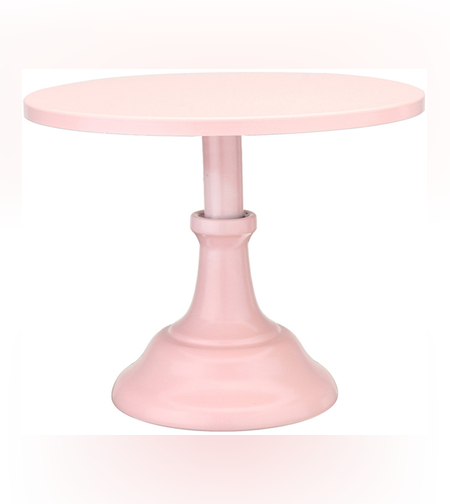 סטנד מתכת לעוגה L - ורוד