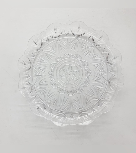 מגש עגול מעוטר חגיגית