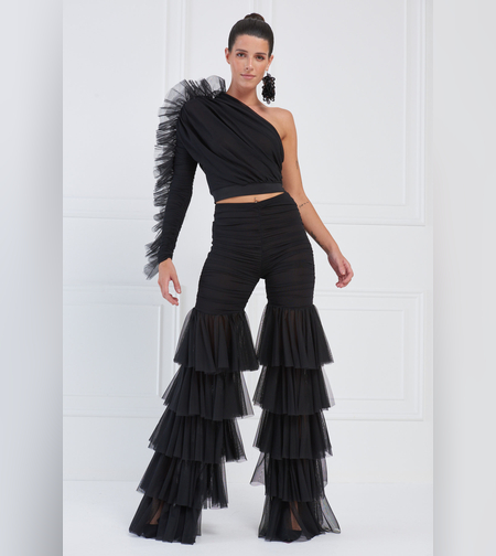 מכנס קומות נדיר משתלב עם הכול לכל אירוע!!!שחור